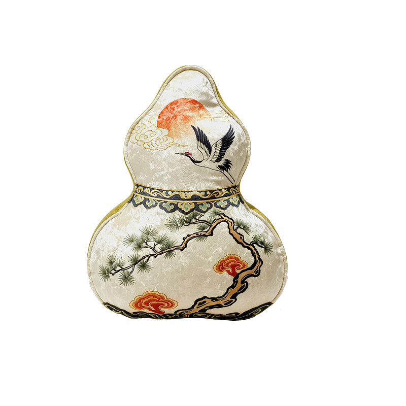 中古风葫芦造型沙发抱枕福禄长寿
