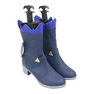 虚拟主播Hololive4周年狮白牡丹小夜璃cosplay鞋支持来图定制