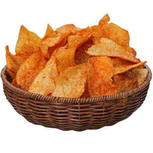 大份量】自己炸陆良解馋麻辣洋芋片散装称重朱进财土豆片抖音零食