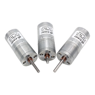 25-370直流减速电机可正反转调速低噪音6V12V24V马达