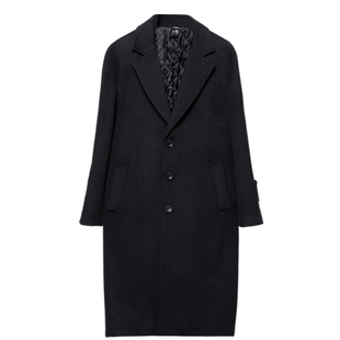 秋冬韩版美拉德毛呢大衣男高级感中长款风衣过膝宽松潮流呢子外套