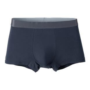 网易严选男士内裤5A抗菌棉质吸汗透气简约平角内裤四角裤4条装