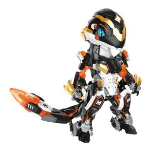 JAKI佳奇机甲蛇年吉祥物摆件拼装开学礼物2025原创巳蛇新年兽积木