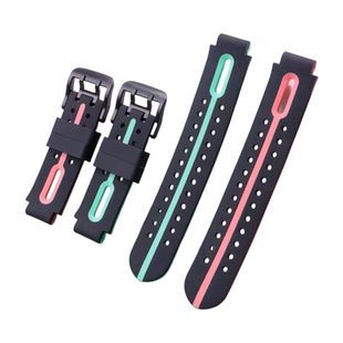 适用小天才电话手表表带D2硅胶Q1A替换D2A儿童表带Q2A手表钢化膜