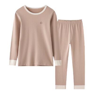 栀柔纯棉低敏a类秋衣秋裤睡衣