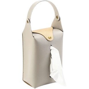 MOLA.Expand.纸巾盒创意简约车载壁挂式皮革高级感抽纸盒|兰拓