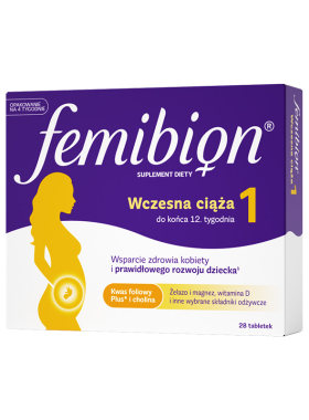 孕早期活性叶酸femibion