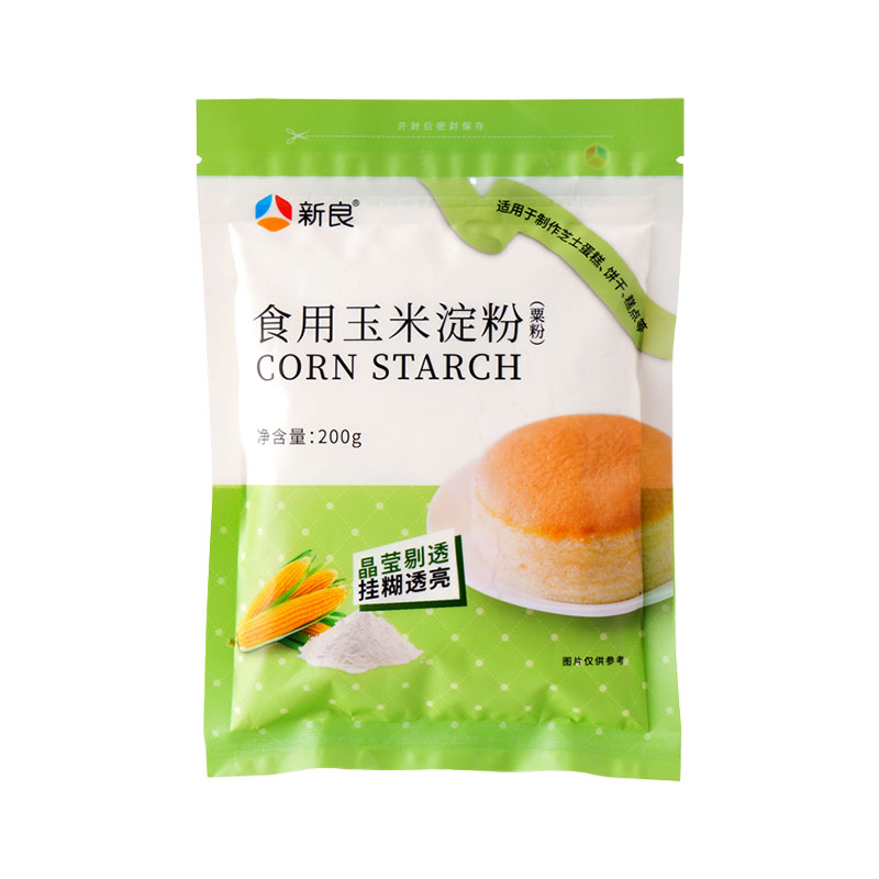 新良玉米淀粉200g烹饪勾芡食用生粉裹粉雪媚娘蛋糕饼干烘焙原料