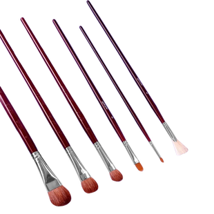 蒙玛特丙烯水粉尼龙长杆画笔套装美术生专用专业水彩画笔刷子排笔勾线笔初学者画圆形用笔扁圆峰排笔