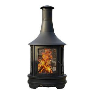 户外烤火炉取暖器庭院柴火取暖炉木炭别墅烧烤炉家用民宿篝火炉子