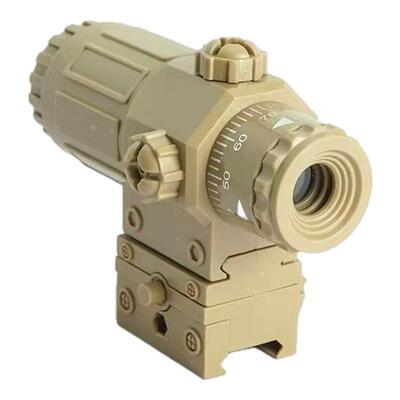 558折叠全息红点侧面瞄准器装饰镜弹弓玩具通用导轨20-22MM配件