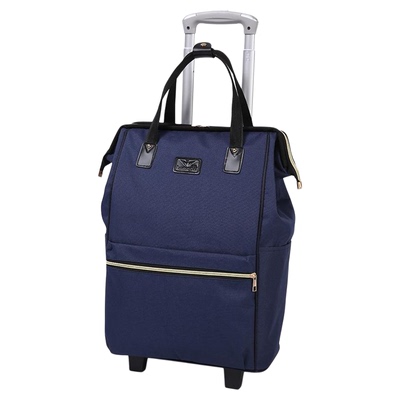 带拉杆的软旅行包大容量牛津行李