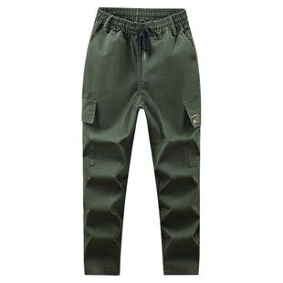 工作服裤子纯棉宽松双档加厚耐磨防烫电焊工长裤休闲裤劳保裤工地