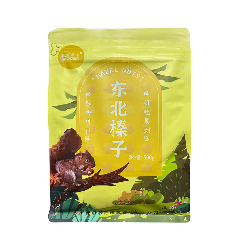 禾源森林东北特产开口小榛子500g