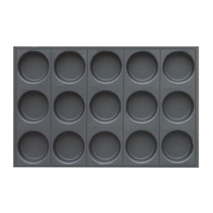长通食品模具35连圆形烤盘40*60商用不沾蛋糕烤盘烘焙模具直销