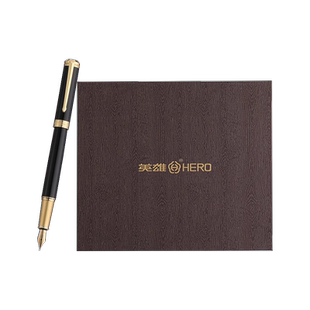 【HERO/英雄】HERO英雄牌钢笔签字笔礼盒官方正品班超系列高档送礼礼品套装礼物办公男女书法练字logo刻字