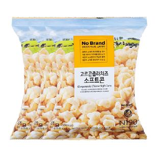 No Brand诺倍得芝士玉米卷55g*3韩国进口膨化休闲零食