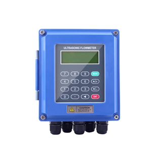 外夹式超声波流量计便携式分体式手持式壁挂管道热量表水流量计