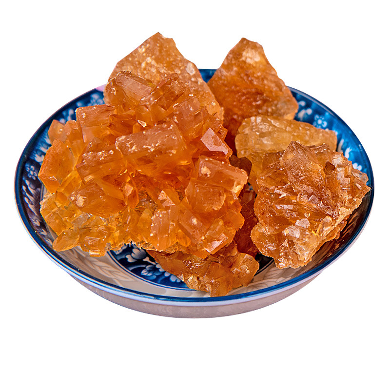 多晶体黄冰糖口感好纯净清甜烹饪