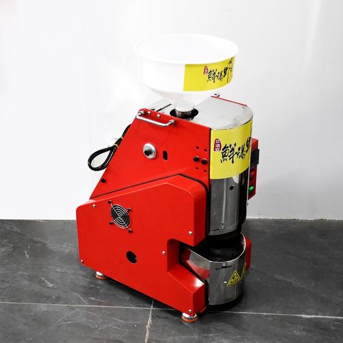 鲜爆虾饼机夜市流动摆摊网红全自动鲜爆虾饼机设备非油炸虾饼机