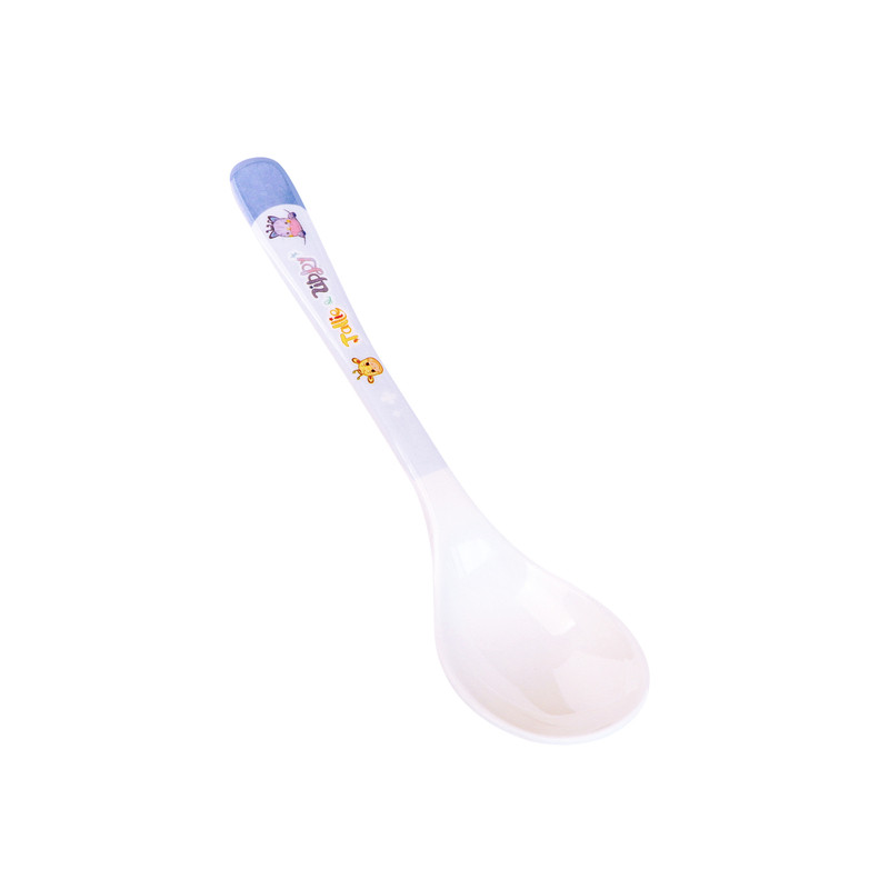 儿童密胺耐摔卡通辅食吃饭专用勺