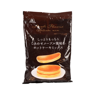 森永松饼粉600g进口枫糖风味早餐烘焙原料华夫饼铜锣烧预拌粉