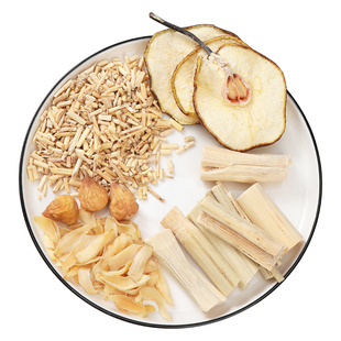 茅根竹蔗水小吊梨汤竹蔗茅根雪梨茶包雪梨竹蔗茅根茶养生壶材料包