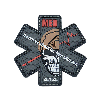 原创medic战术医疗兵标示士气章