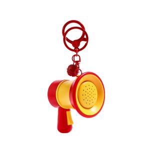 迷你录音小喇叭大声公变声器玩具包包挂件书包挂饰搞怪有趣钥匙扣
