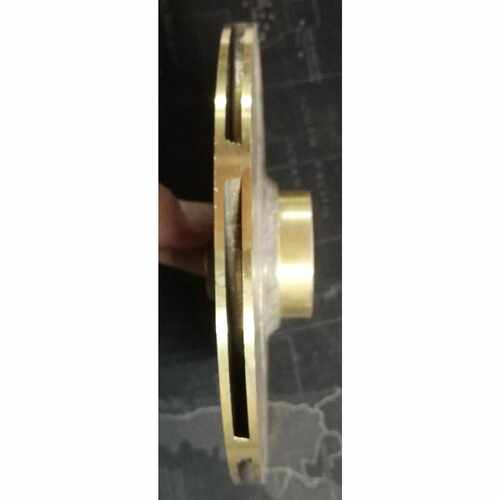 广一水泵叶轮直经152mm.厚度9mm纯铜中孔锥形大边