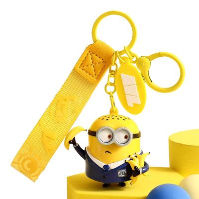 【2件9折】正版小黄人特工钥匙扣