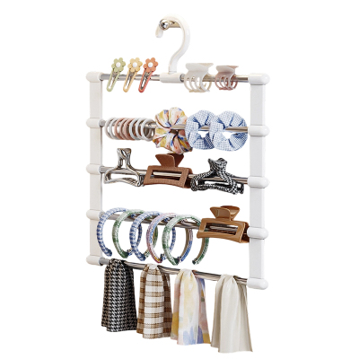 佳帮手鲨鱼夹发夹收纳挂架