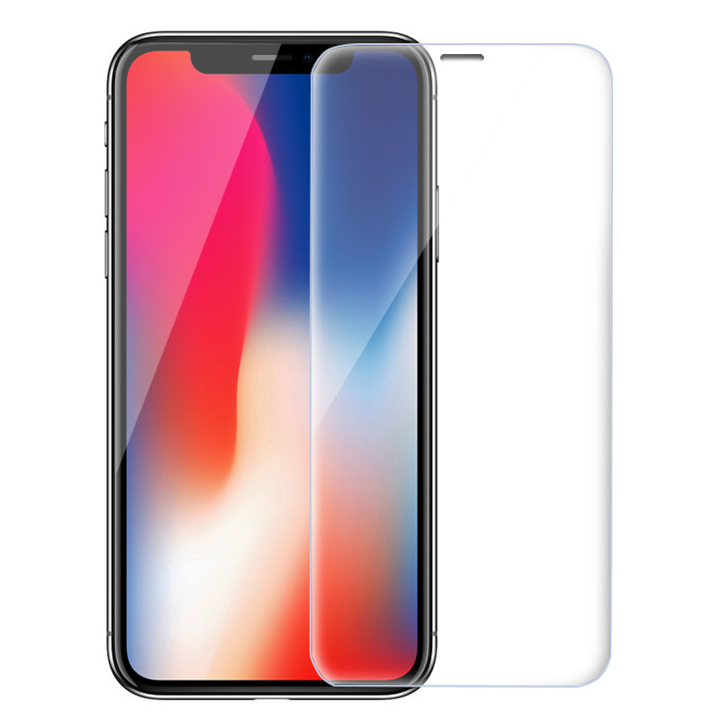 适用于苹果16Pro max全包iPhone15pro手机保护钢化膜iPhone11 12 13 14透明XR全屏XS高清苹果7/8扫码查膜批发