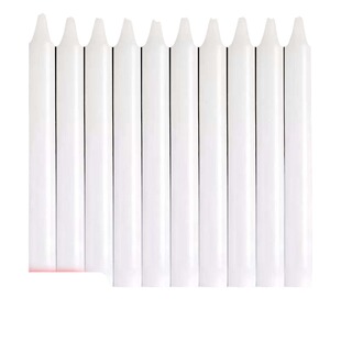 红白蜡烛家用照明停电应急防灾白色蜡烛无烟无味烛腊烛台腊烛生日