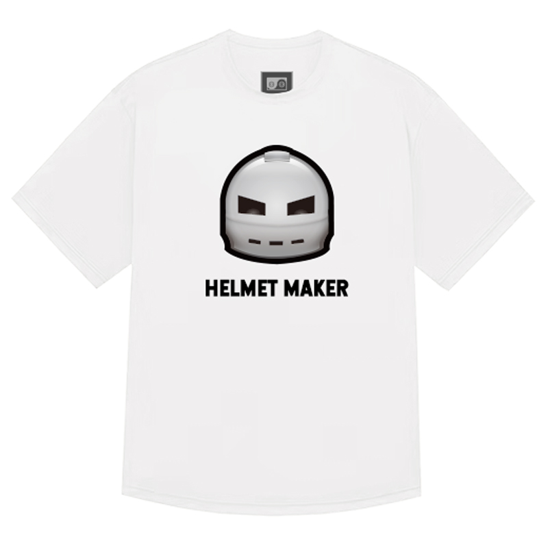 HELMETSOUL頭盔哥網(wǎng)紅夏季短袖T恤簡約帥氣寬松印花圓領(lǐng)休閑潮流