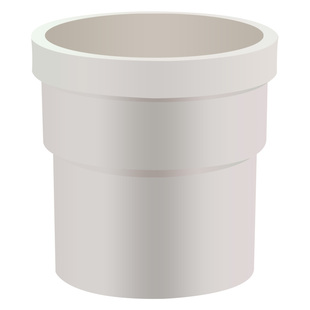 50/75/110/160PVC管内外插直接排水管缩口内插承插大小头延长接头