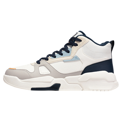 特步男鞋高帮鞋子棉鞋冬季加绒