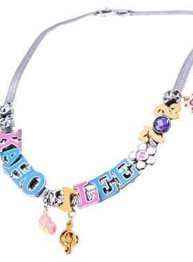 定制名字字母可拆卸吊坠