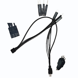 戴尔DELL机箱装普通主板普通机箱装戴尔主板前面板开关USB转接线