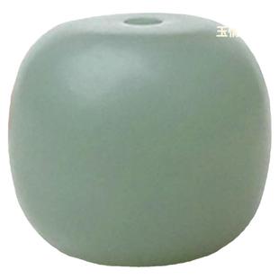 天然和田玉且末蓝散珠和田玉老型珠鼓珠桶珠腰珠文玩手串链配饰珠