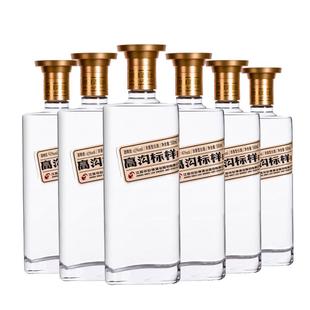 今世缘 高沟标样52度白标浓香型白酒500ml*6瓶整箱装 粮食酒送礼