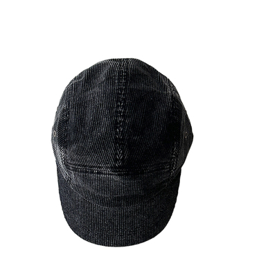 儿童棒球帽子复古做旧灯芯绒保暖