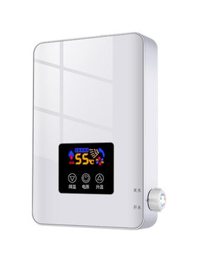 浴泉铸铝即热式电热水器洗澡家用小型租房迷你淋浴速热节能洗澡宝