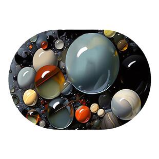 德国进门垫吸水速干脚垫卫浴防滑地毯浴室地垫家用厕所卫生间椭圆