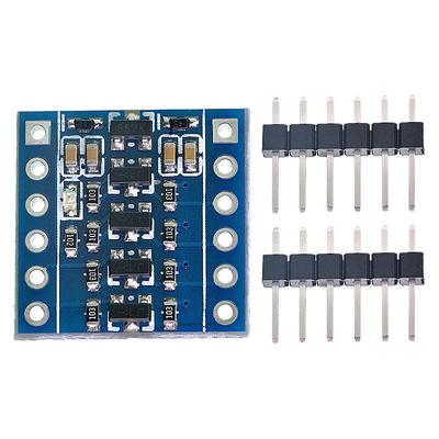 4路电平转换模块 3.3V互转5V IIC UART SPI TTL双向电平转换模块