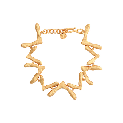 LaSerenidadV形线条情侣纯银手链