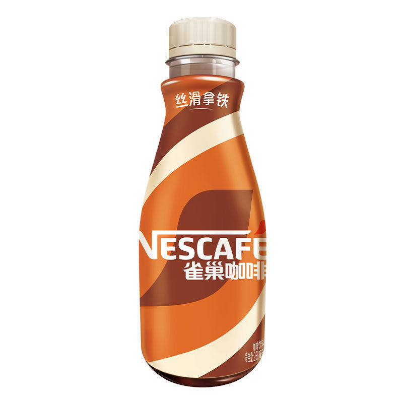Nestle/雀巢咖啡丝滑拿铁268ml*4瓶即饮咖啡提神学生熬夜饮料便携