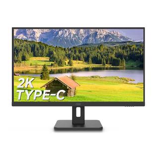 AOC Q27E12C 27英寸2K高清100HZ台式电脑显示器笔记本外接屏幕24