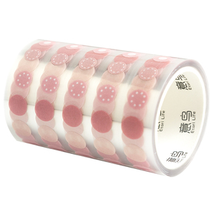 透明和纸胶带创意手账索引贴纸圆点贴纸ins风手工diy素材装饰贴画