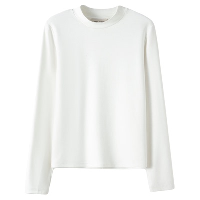 FANLESTUDIOS羊绒棉半高领T恤